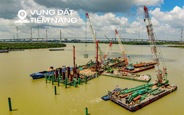 Diễn biến mới nhất của loạt hạ tầng Cần Giờ: Cầu vượt sông chuẩn bị đổ cọc, nút giao cao tốc bắt đầu thi công, sắp mở tuyến cầu và hầm vượt biển