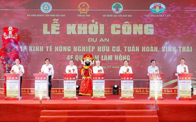 Chủ tịch U80 quê Hà Tĩnh xây tổ hợp nông nghiệp lớn bậc nhất Việt Nam: 5 nhà máy công suất 400.000 tấn/năm, nuôi cả ruồi lính đen