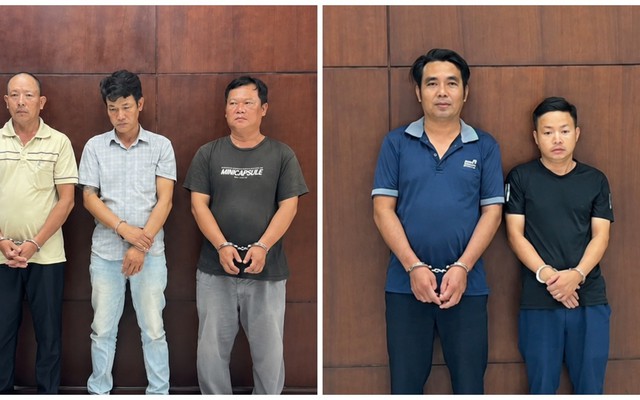 Triệt phá đường dây sản xuất, buôn bán gas giả, khởi tố 10 người