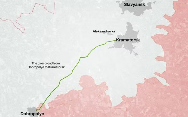 Quân đội Nga bao vây cứ điểm phòng thủ quan trọng của Ukraine