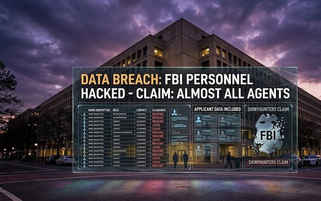 Hacker tuyên bố nắm dữ liệu nhạy cảm của ‘gần như toàn bộ đặc vụ FBI’