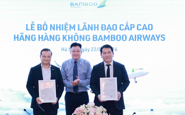 Bamboo Airways bổ nhiệm 2 Phó Tổng Giám đốc mới giữa lúc đội bay chỉ còn 1 chiếc
