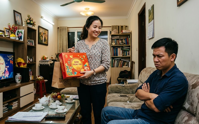 Đang è cổ trả nợ mà vợ còn chi 2 triệu mua bánh Trung Thu biếu bố mẹ, câu giải thích khiến tôi bực không chịu được