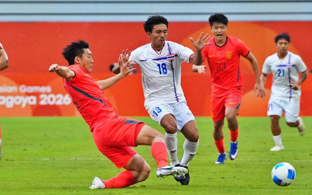 "Vỡ trận" trước U23 Trung Quốc, U23 Thái Lan bị loại khỏi Asiad sau hàng loạt bàn thua