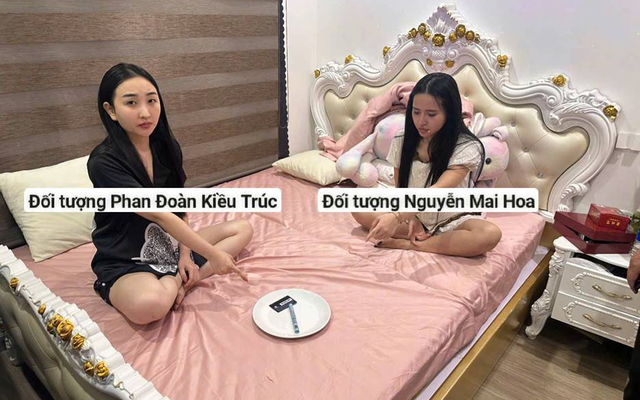 Bắt giữ Phan Đoàn Kiều Trúc cùng một cô gái trẻ