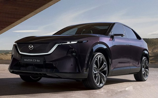 Mazda CX-6e sắp ra mắt gần Việt Nam: SUV điện trên phân khúc CX-5, đầy pin có thể chạy Hà Nội - Quảng Trị