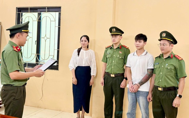 Quyết định khởi tố Bàn Văn Diên SN 2005