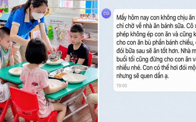 Tin nhắn của cô giáo đề xuất cắt bữa phụ vì con không chịu ăn khiến hội mẹ bỉm tranh luận không ngừng nghỉ