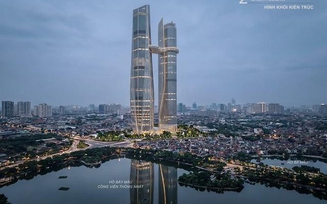 Khu đất được đề xuất xây tòa tháp đôi 99 tầng cao nhất thế giới, nối thẳng đến Sân vận động lớn nhất thế giới của Vingroup sẽ được xây thế nào sau khi các công trình hiện hữu được tháo dỡ?