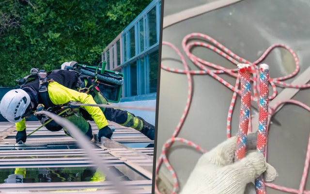 Trung Quốc: Cụ già 70 tuổi bị chỉ trích vì cắt dây an toàn của công nhân để phơi quần áo