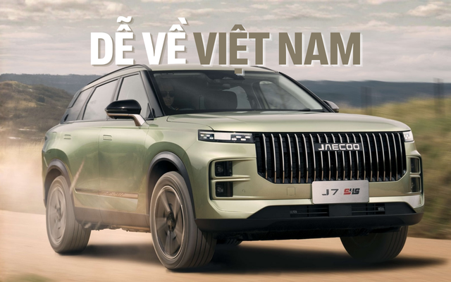 Jaecoo J7 PHEV thêm bản AWD: Dùng pin BYD, giá quy đổi chưa tới 900 triệu
