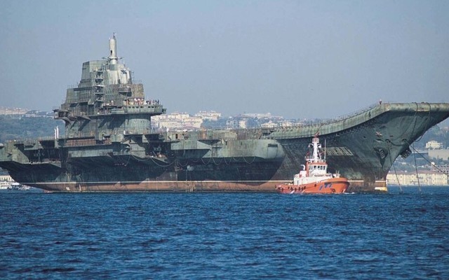 Trung Quốc biến tàu sân bay cũ của Liên Xô thành siêu tàu sân bay