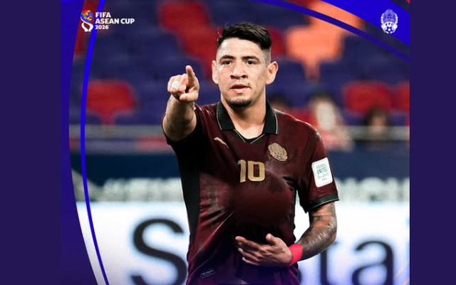 Tiền đạo nhập tịch lập cú đúp, tuyển Campuchia giành tấm vé vào trận chung kết FIFA ASEAN Cup