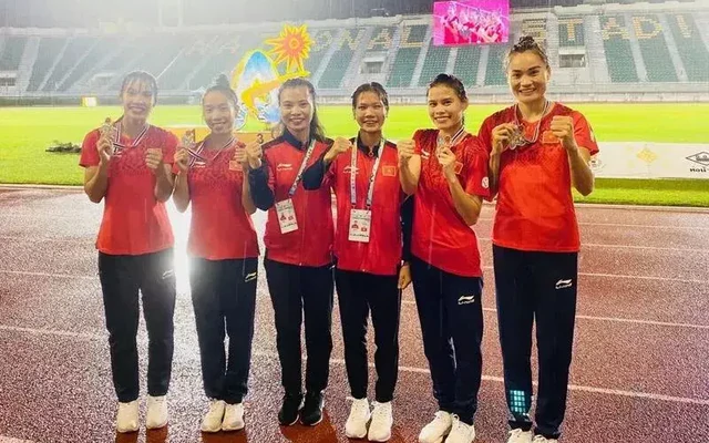 Đội tiếp sức 4x400m nữ có cơ hội nhận thưởng nửa tỷ đồng tại ASIAD 20
