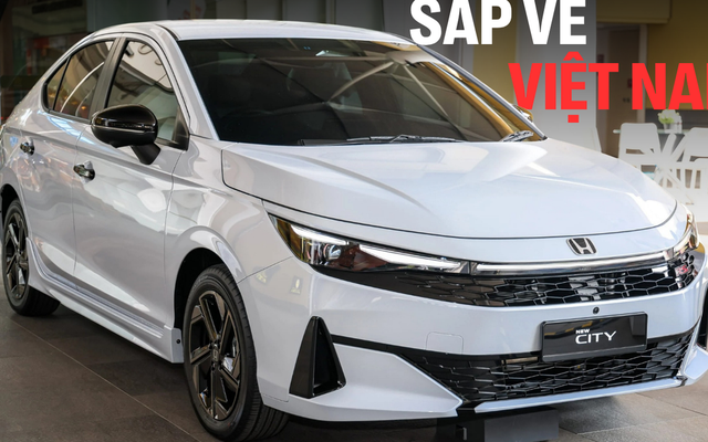 Xem trước Honda City RS 2026 sắp mở bán tại Việt Nam