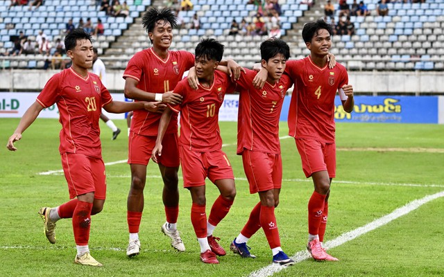 Myanmar đại thắng với tổng tỷ số 17-0, có thể thế chỗ U20 Việt Nam ở giải châu Á
