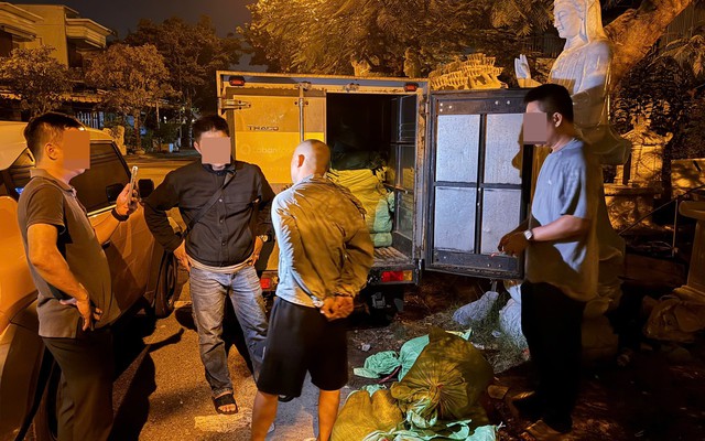 Kiểm tra lúc 4 giờ sáng, công an bắt Nguyễn Quỳnh Anh Phú SN 1990