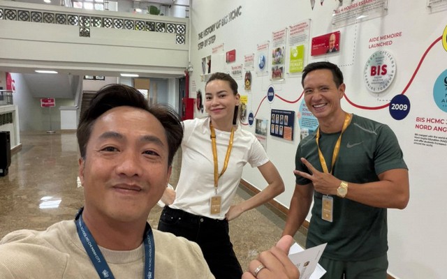Cường Đô La đi họp phụ huynh cùng Hồ Ngọc Hà: "Cảm ơn vợ yêu Đàm Thu Trang vì bao dung"