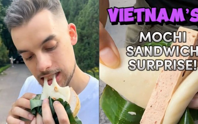 Bánh giầy Việt Nam gây sốt các diễn đàn du lịch, khách Tây cứ ăn là mê