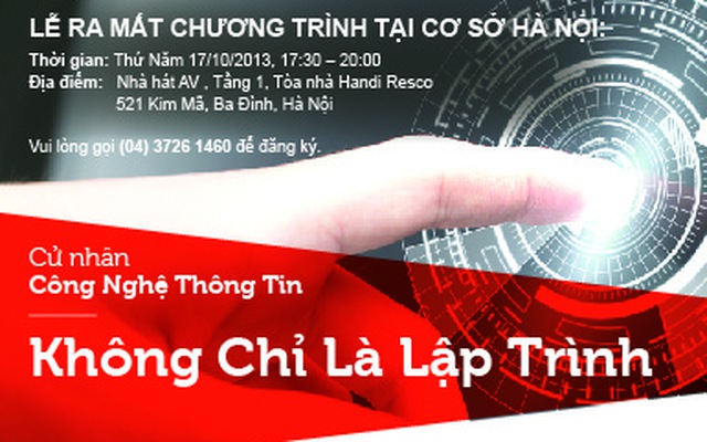 RMIT ra mắt ngành Công nghệ Thông tin tại Hà Nội