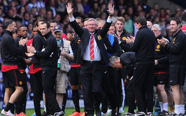 Chùm ảnh: Lần cuối cùng của Sir Alex Ferguson