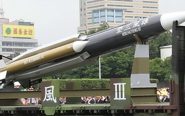 Tên lửa mới của Đài Loan đe doạ cả dải Trung, Nam Trung Quốc