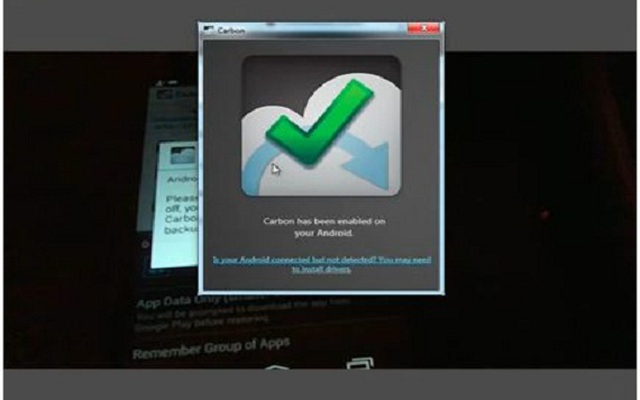 Carbon - giải pháp sao lưu phiên bản beta cho các thiết bị Android