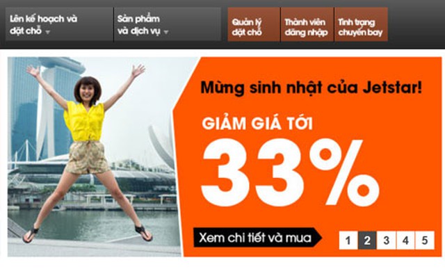 Jetstar bị nghi bán vé khuyến mại giá đắt