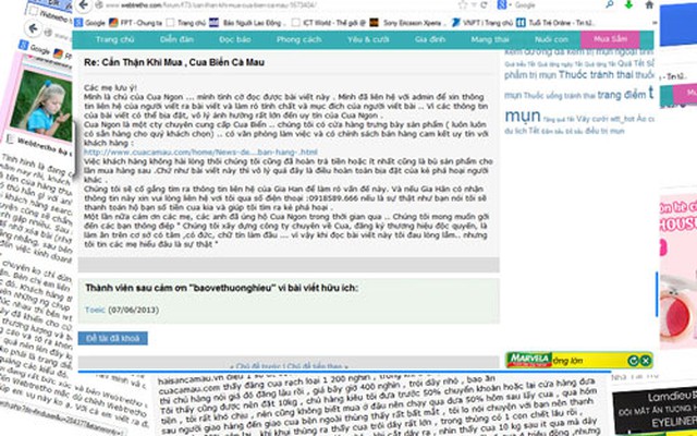 Webtretho đăng bài bêu xấu doanh nghiệp để chèo kéo quảng cáo?