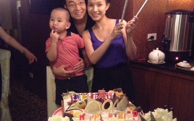 Vợ chồng Thùy Lâm tổ chức sinh nhật 3 tuổi cho con trai