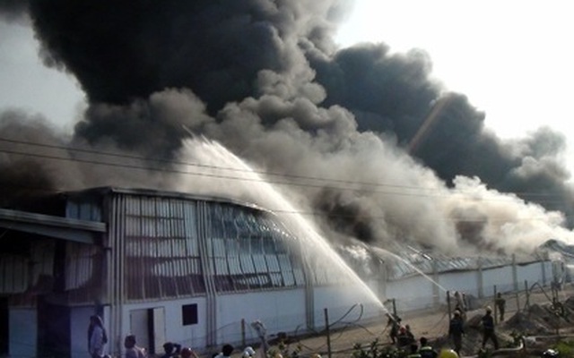 Cháy nhà máy Diana thiệt hại khoảng 400 tỷ đồng