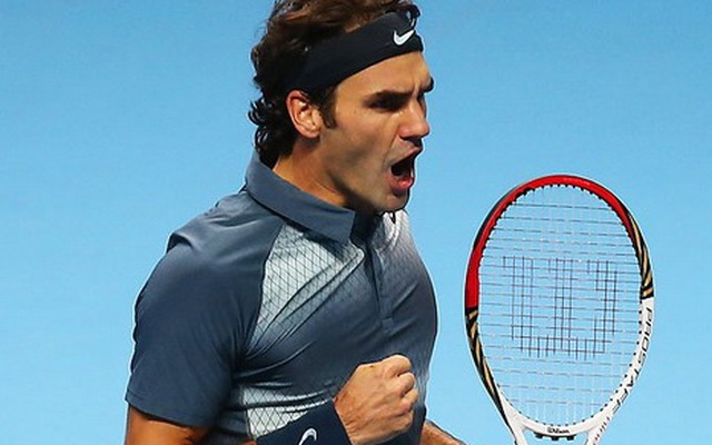 Thắng ngược dòng Del Potro, Federer vào bán kết