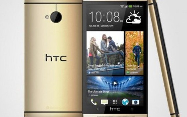 "Ăn theo" iPhone 5s, HTC One màu vàng ra đời