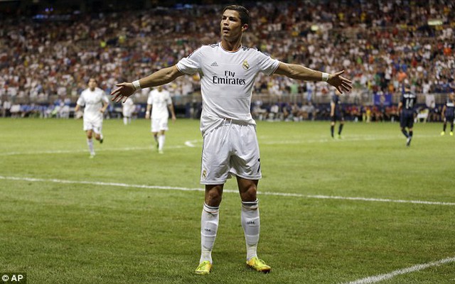 Cris Ronaldo tỏa sáng rực rỡ giúp Real đại thắng Inter