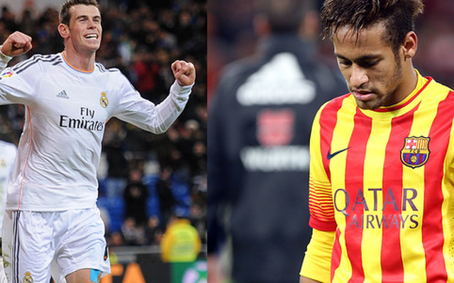 Khi Bale tỏa sáng, Neymar “thoi thóp” ở nơi đâu?