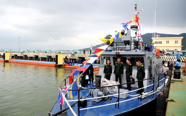 Cục vận tải Quân đội Việt Nam nhận tàu tuần tra mới