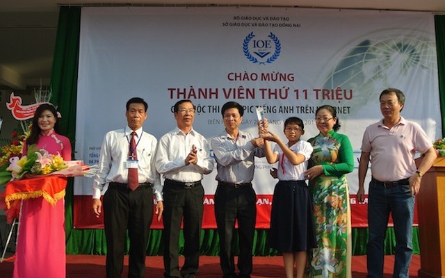 Trường tiểu học Nguyễn An Ninh chào mừng thành viên thứ 11 triệu