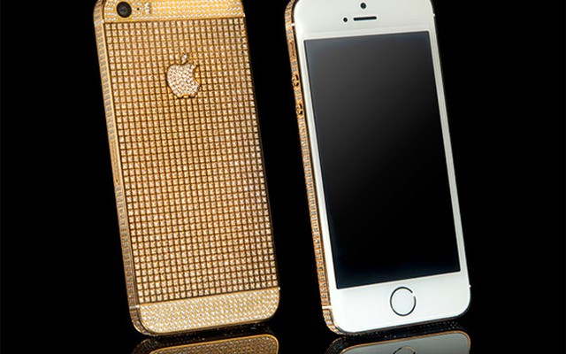 Goldgine giới thiệu iPhone 5s đính đá quý, giá từ 132 triệu đồng