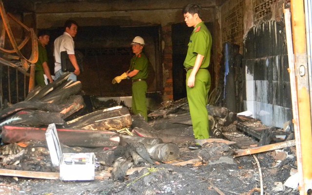Bên trong ngôi nhà cháy làm 5 người chết ở Đồng Nai