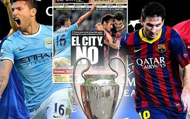 Champions League: Man City "đụng" Barca, Arsenal đối đầu Bayern