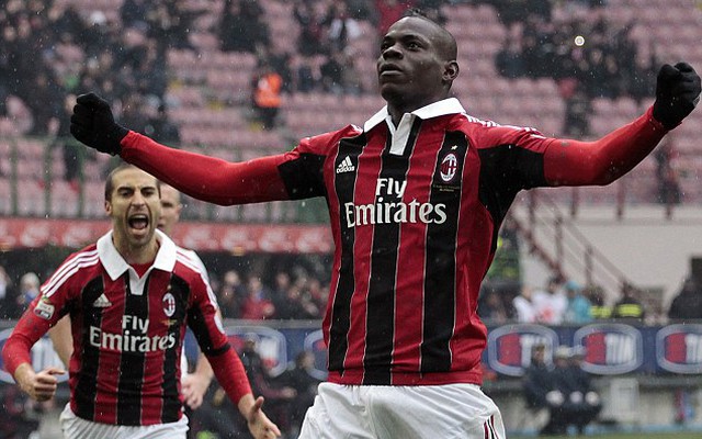 Balotelli lập cú đúp, Milan thắng nhẹ Palermo
