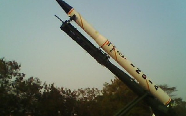 Ấn Độ thử tên lửa có thể mang đầu đạn hạt nhân nặng 1,5 tấn