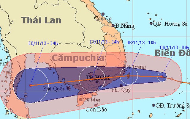 Cơn bão Krosa không trở thành bão số 13