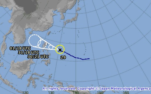 Bão số 12 tiến sát biển Đông, nhiều khả năng đổ bộ vào miền Trung