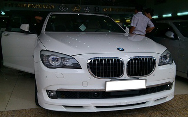 Ngắm BMW 7-Series độc nhất vô nhị tại VN