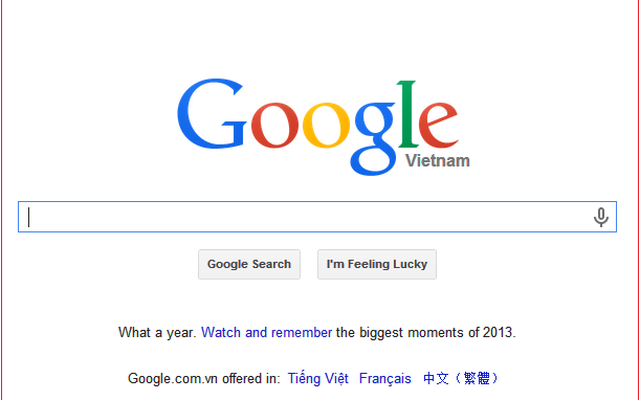 Người Việt tìm kiếm gì nhiều nhất trên Google trong năm 2013