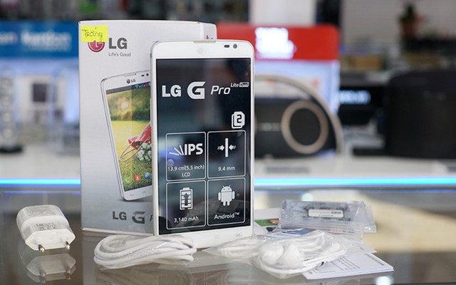 Đập hộp LG G Pro Lite Dual màn hình lớn 2 SIM, 7 triệu đồng