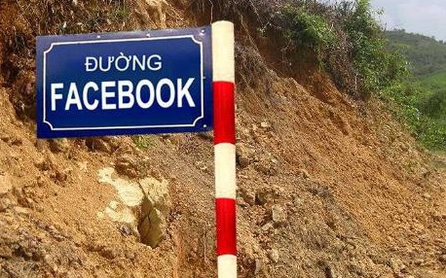 Việt Nam xuất hiện đường mang tên "Facebook"?