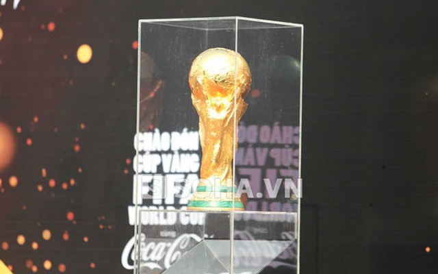 Cúp Vàng World Cup đã về tới Việt Nam