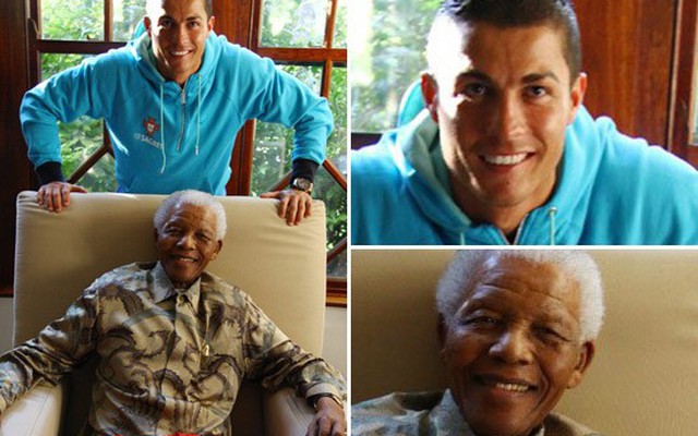 Nelson Mandela, người truyền lửa cho Ronaldo